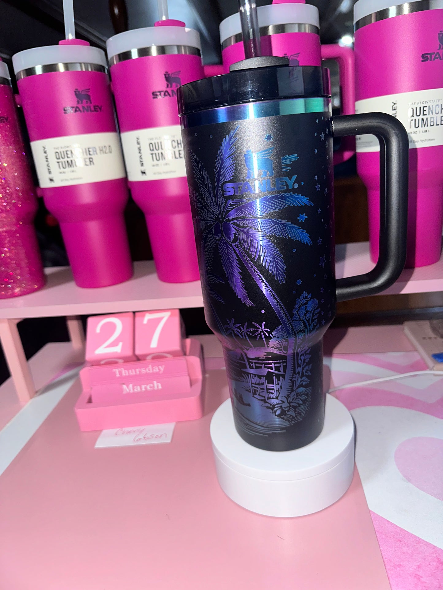 Custom Send-ins for 1 Engraved l Tumbler