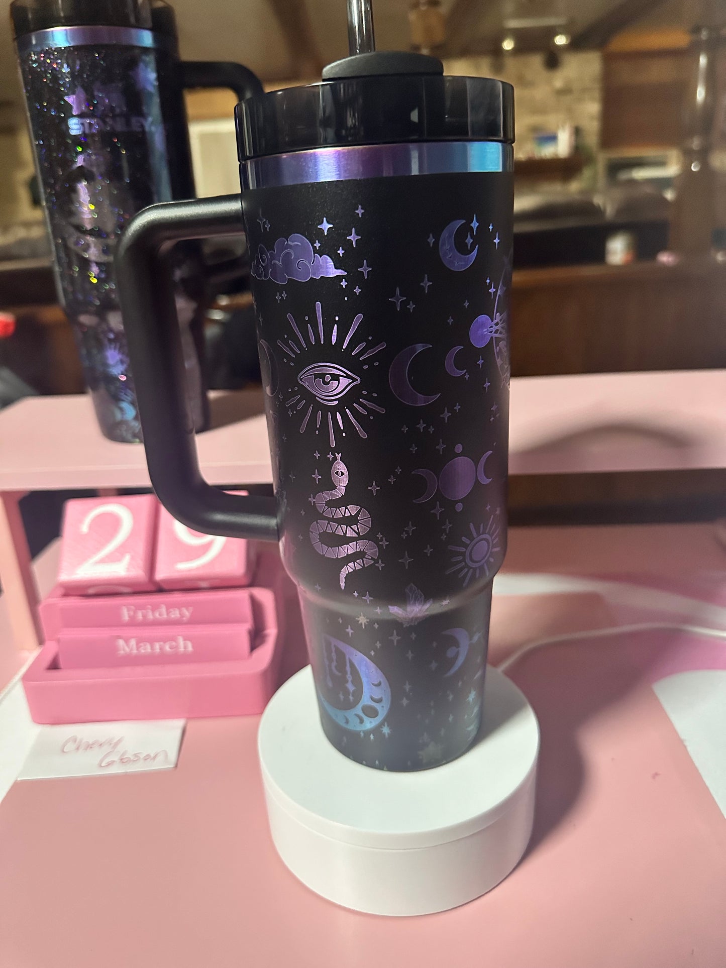 Custom Send-ins for 1 Engraved l Tumbler